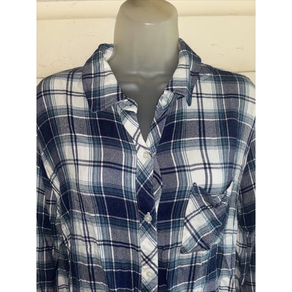 Rails Long Sleeve Button Up Top Size L - Picture 2 of 9